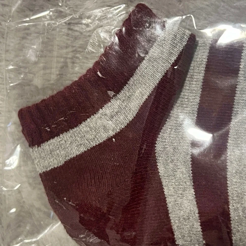 Baleno Antibacterial Short Striped Socks New 3 Pairs Sealed Free Fitting Size‎